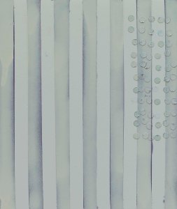 Le Libertinage-Spray and Stickers on PVC 30x25cm- 2010