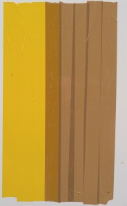 Solo dopo-tapes on PVC 65x40cm-2009